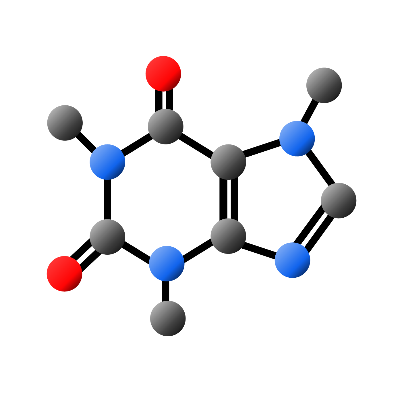 Caffeine C8H10N4O2 Image